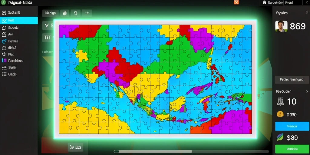 Gambaran gameplay yang mendebarkan dan seru.