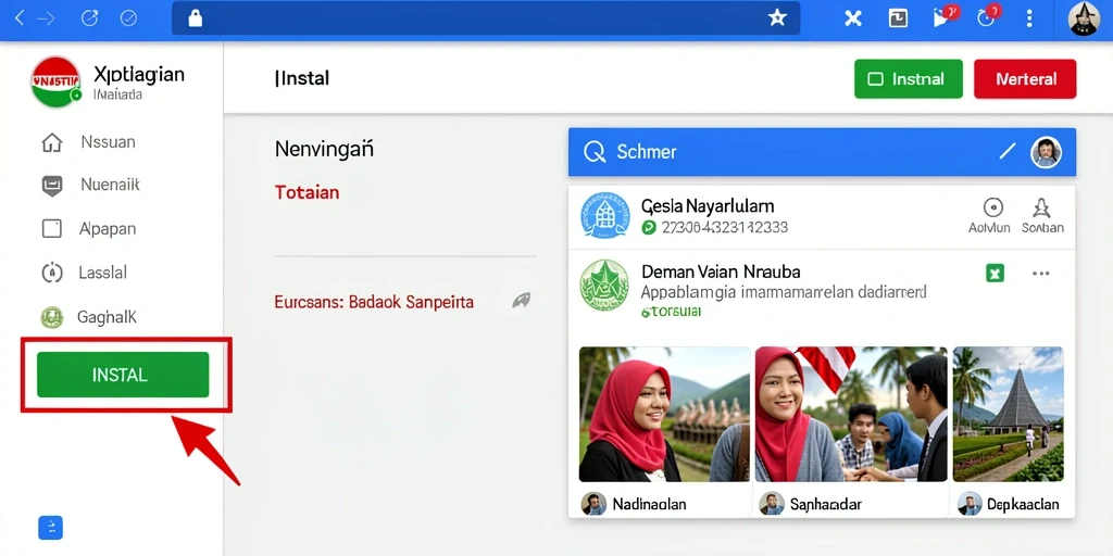 Tampilan antarmuka yang intuitif dan mudah digunakan.