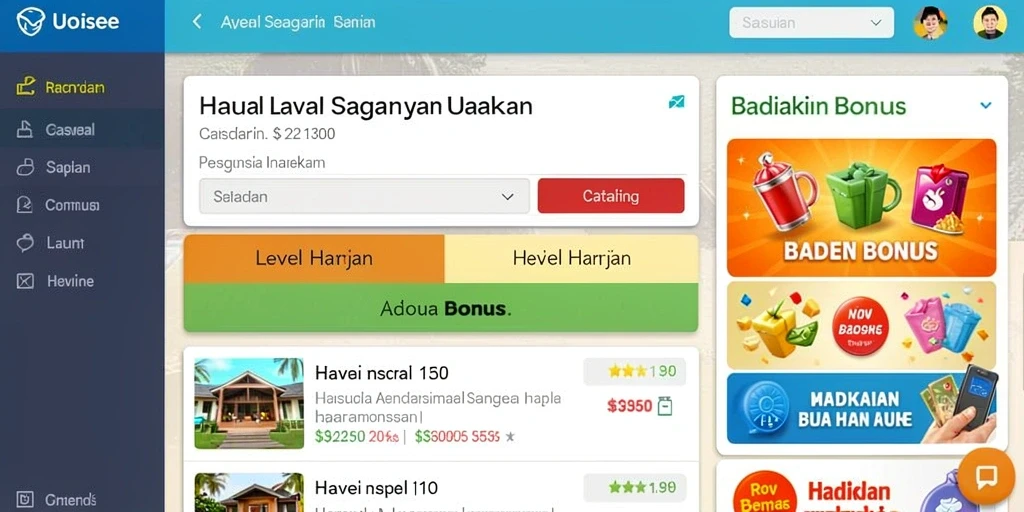 Tampilan antarmuka pengguna yang ramah.