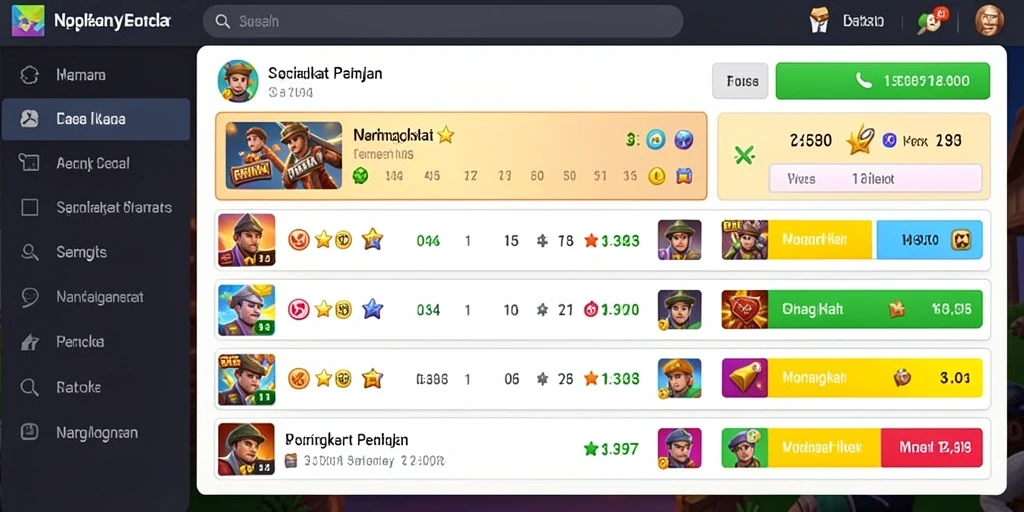 Screenshot menampilkan karakter utama dalam aksi.