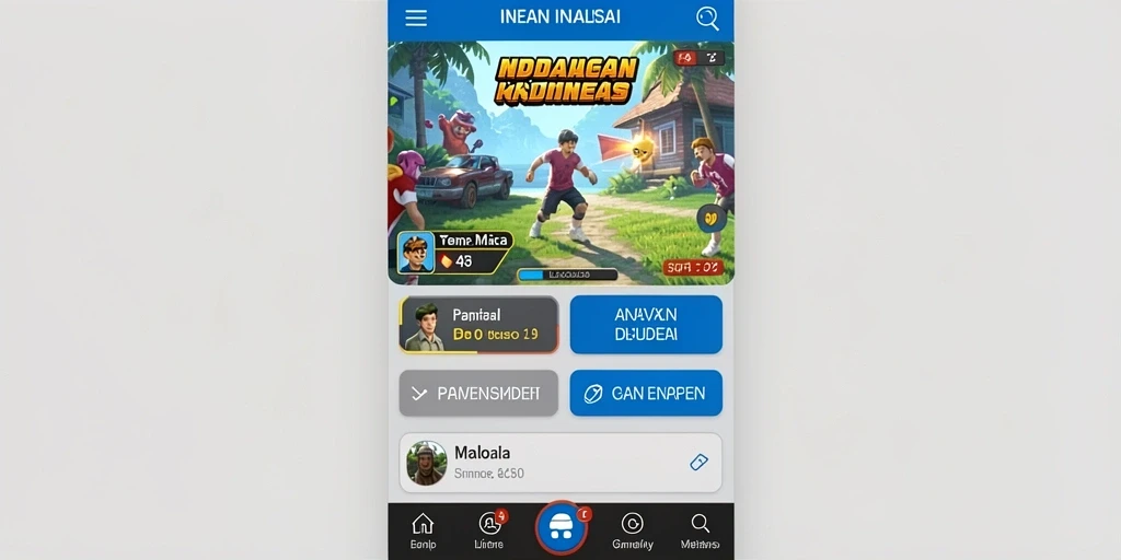Tangkapan layar menunjukkan antarmuka permainan yang menarik.