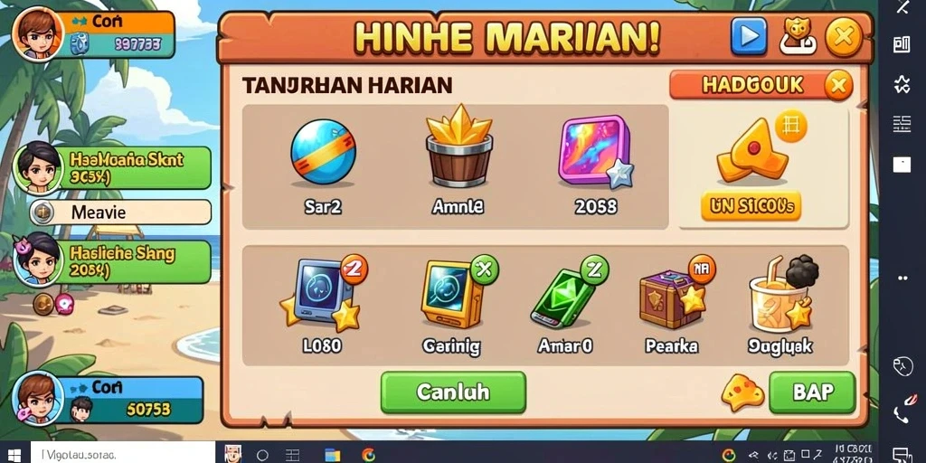 Tampilan antarmuka yang menawan dan ramah pengguna.