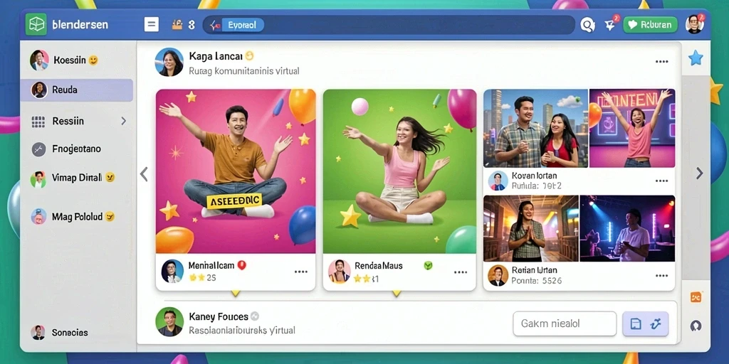 Tampilan antarmuka yang intuitif dan menarik.
