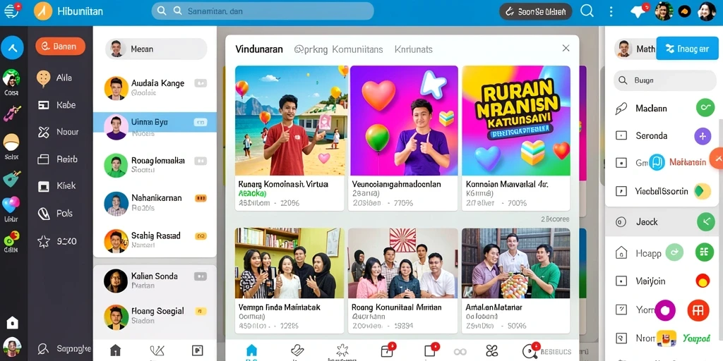 Tampilan antarmuka yang user-friendly dan menarik.