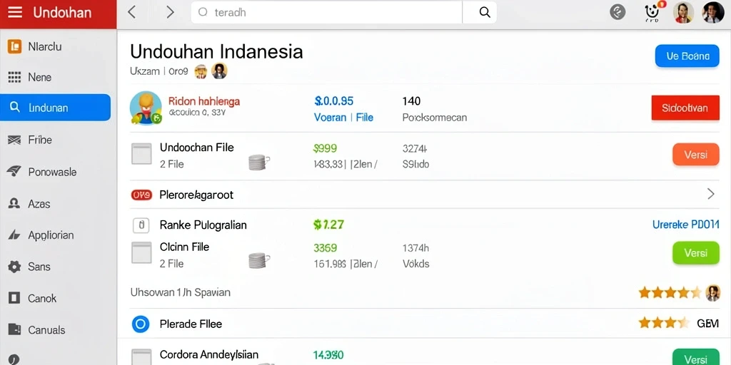 Tampilan antarmuka yang menarik dan user-friendly.