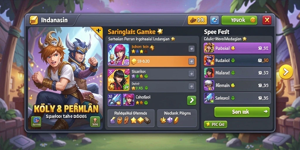 Tampilan antarmuka yang user-friendly dan intuitif.