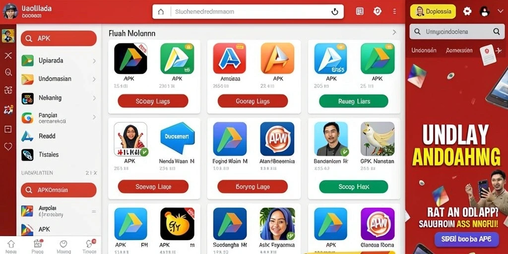 Tangkapan layar menunjukkan antarmuka permainan yang menawan dan interaktif.