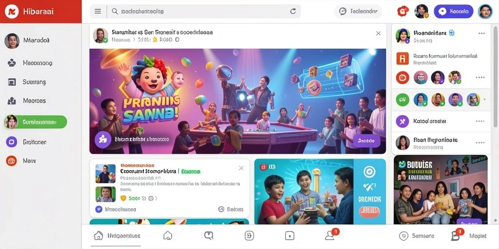 Tampilan grafis yang memukau dan penuh warna.